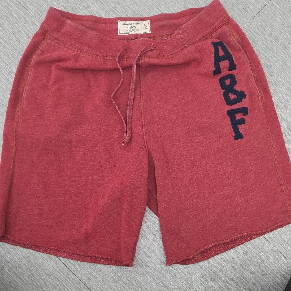 Abercrombie & Fitch Men's Red Casual Shorts
